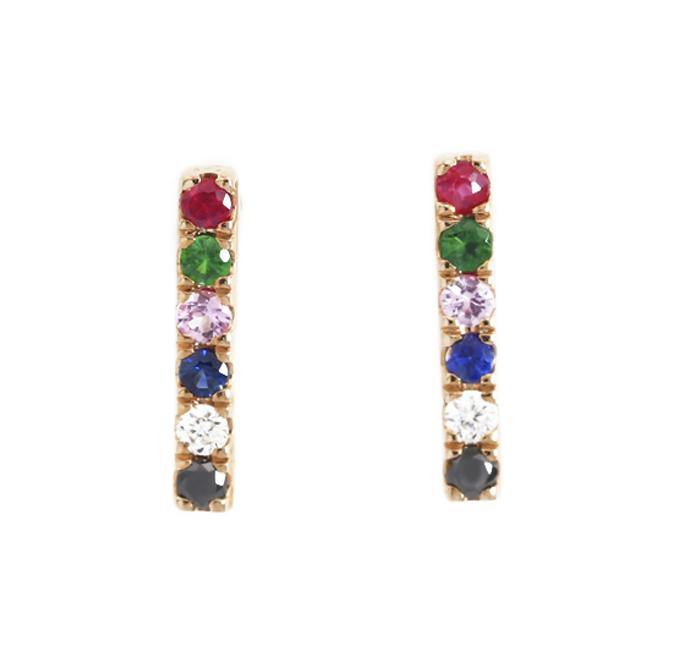 Diamond & Gemstone Earrings CE69