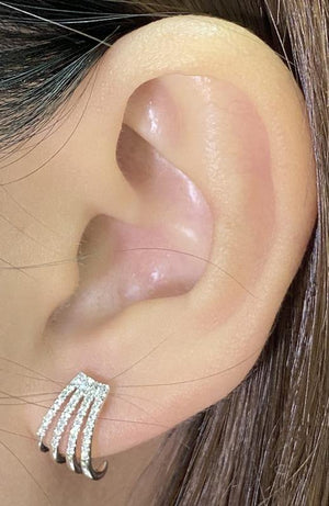 Diamond Earrings CE88 - Cometai
