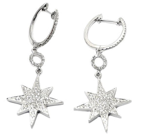 Diamond Earrings E31875 - Cometai