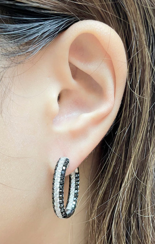 Diamond Earrings E35124 (20 x 29mm)