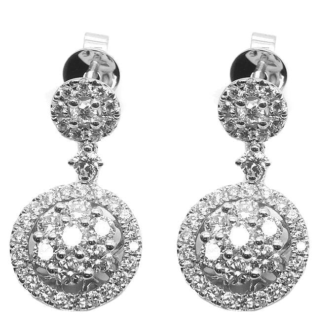 Diamond Earrings E38499