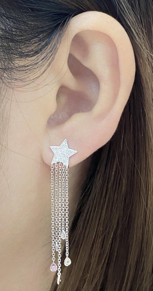 Diamond Earrings E40999 - Cometai