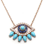 Gemstone & Diamond Necklace NL37219