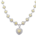 Yellow Diamond Necklace NL38732