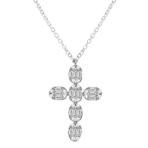 Diamond Cross Necklace NL40329