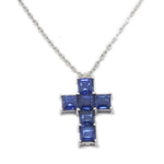 Gemstone Cross Necklace NL41646