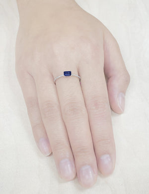 Sapphire & Diamonds Ring R33893