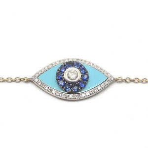 Gemstone & Diamond Bracelet BR37825
