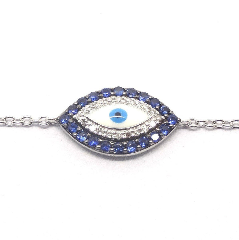 Gemstone & Diamond Bracelet BR38095