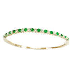 Emerald & Diamond Bangle BR41921
