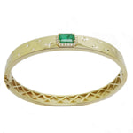 Emerald & Diamond Bangle BR41972