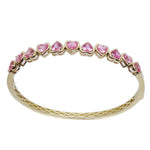 Pink Sapphire Bangle BR42061