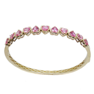 
                
                    Load image into Gallery viewer, Pink Sapphire Bangle BR42061
                
            