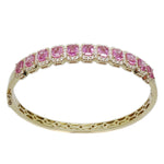 Pink Sapphire & Diamond  Bangle BR42122