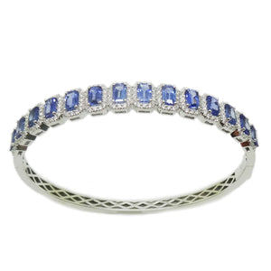 Sapphire & Diamond Bangle BR42123