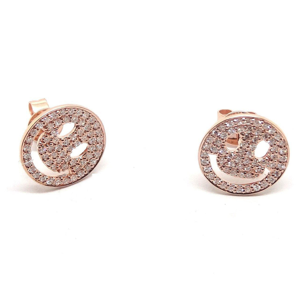 Diamond Earrings CE122R - Cometai