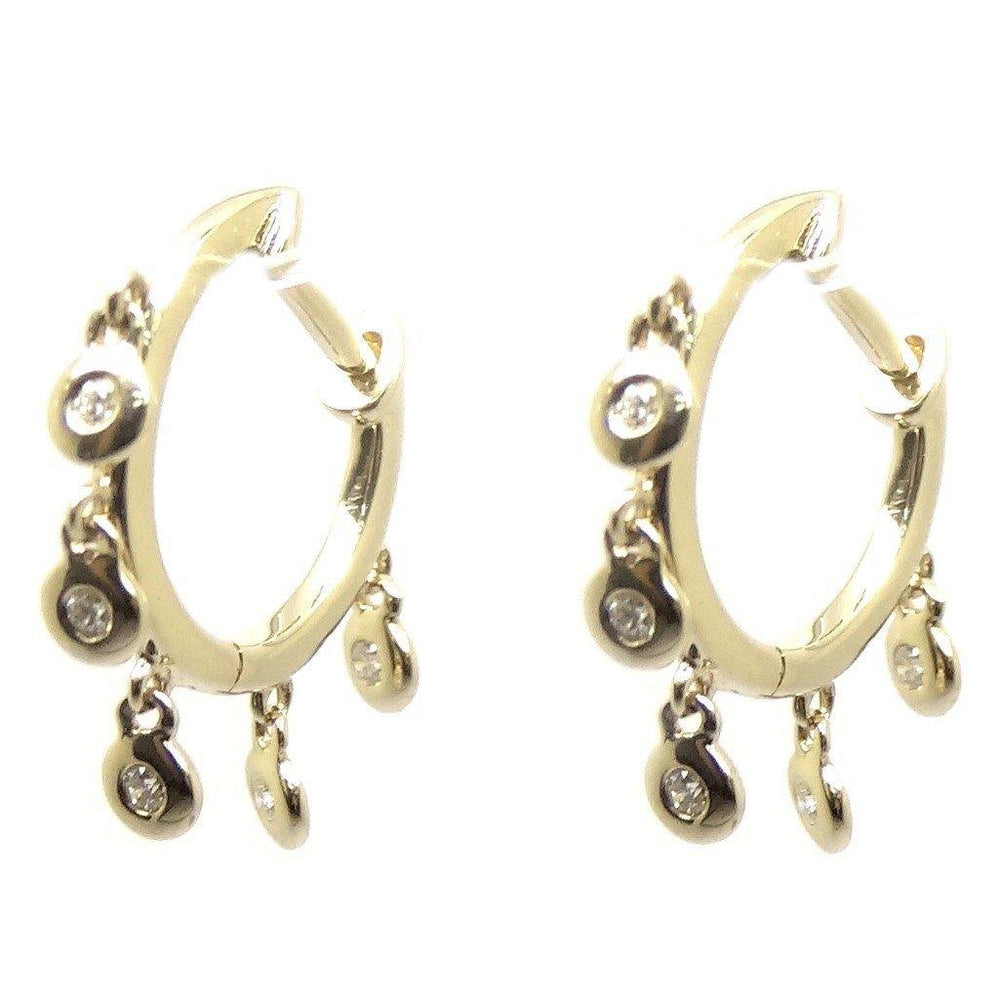 Diamond Earrings CE128 - Cometai