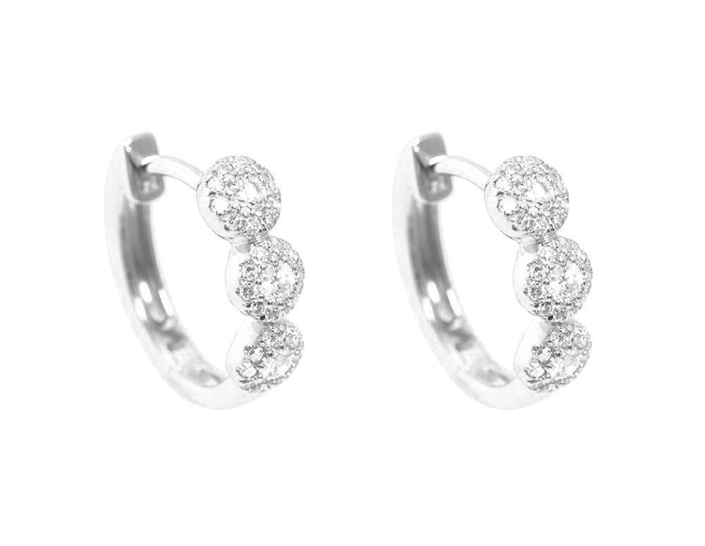 
                
                    Load image into Gallery viewer, Diamond Earrings CE14 - Cometai
                
            