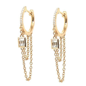 Diamond Earrings CE216 - Cometai
