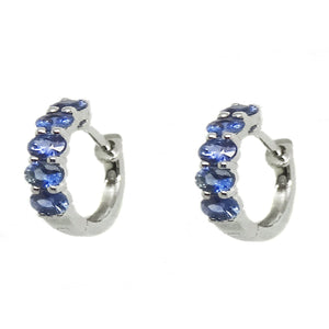 13mm Sapphire Earrings CE223-10W