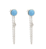 Gemstone & Diamond Earrings CE241