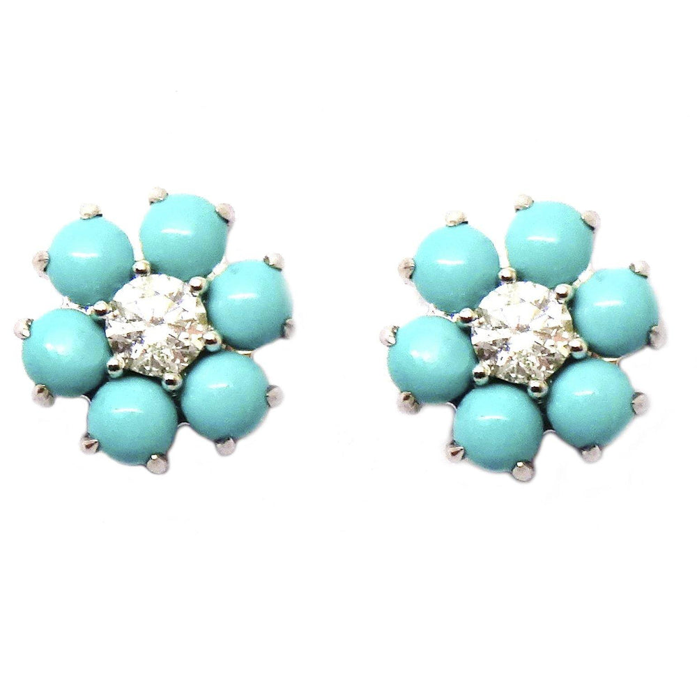 Diamond & Gemstone Earrings CE243 - Cometai