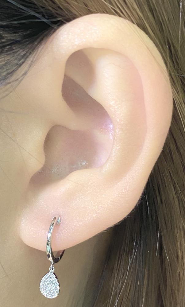 Diamond Earrings CE40W - Cometai