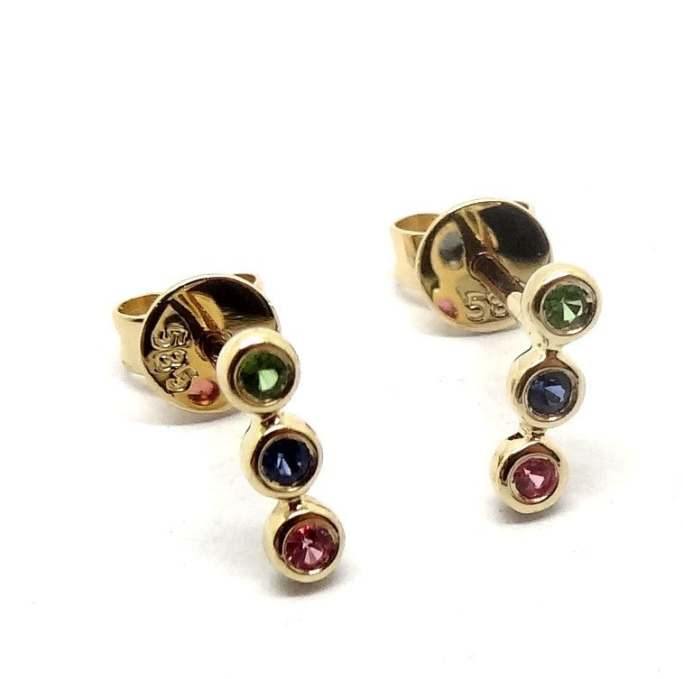 
                
                    Load image into Gallery viewer, Gemstone Earrings CE86
                
            