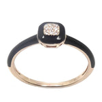 Enamel Diamond Ring CR181