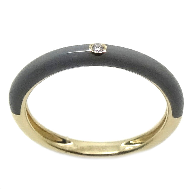 Enamel Diamond Ring CR190
