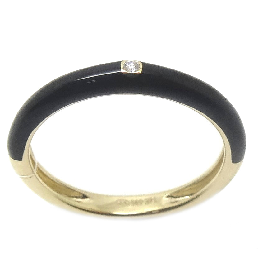 Enamel Diamond Ring CR190
