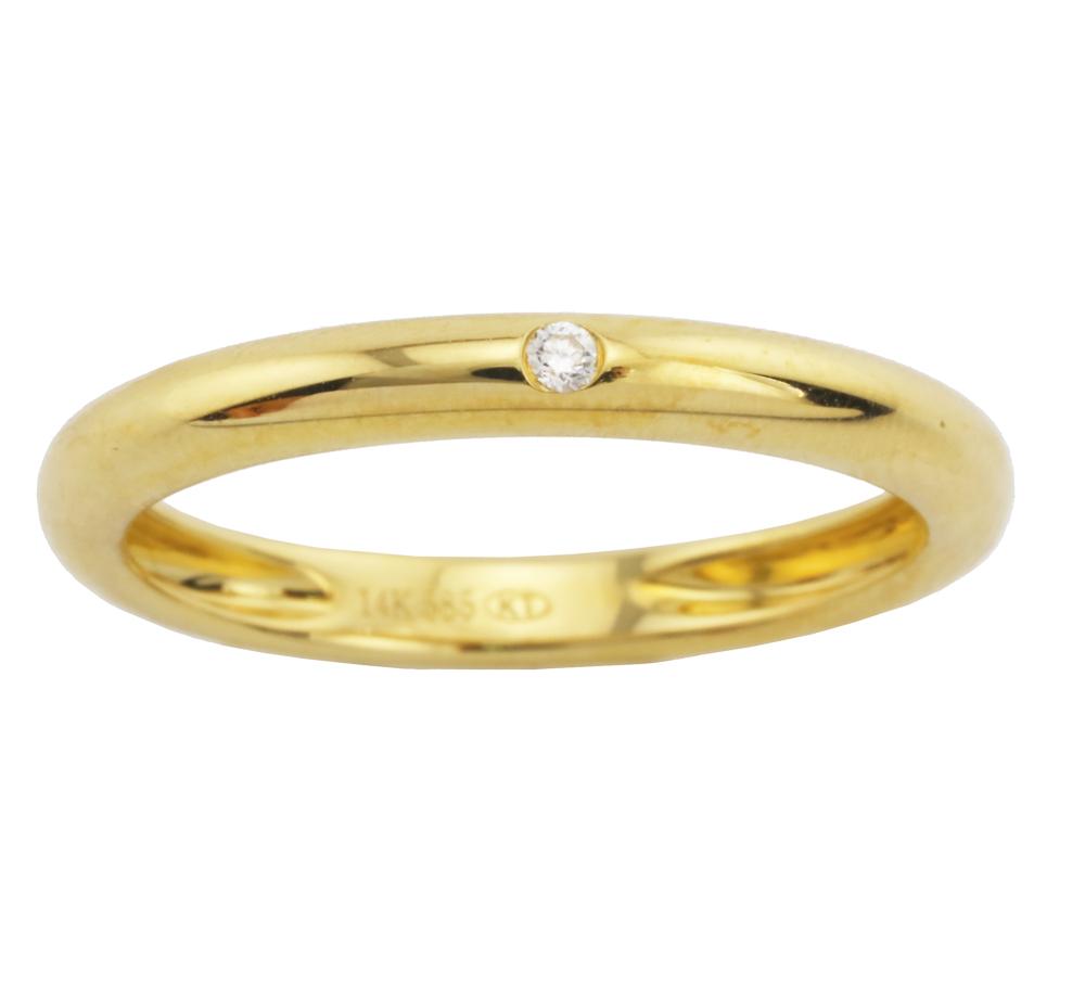 Enamel Diamond Ring CR193