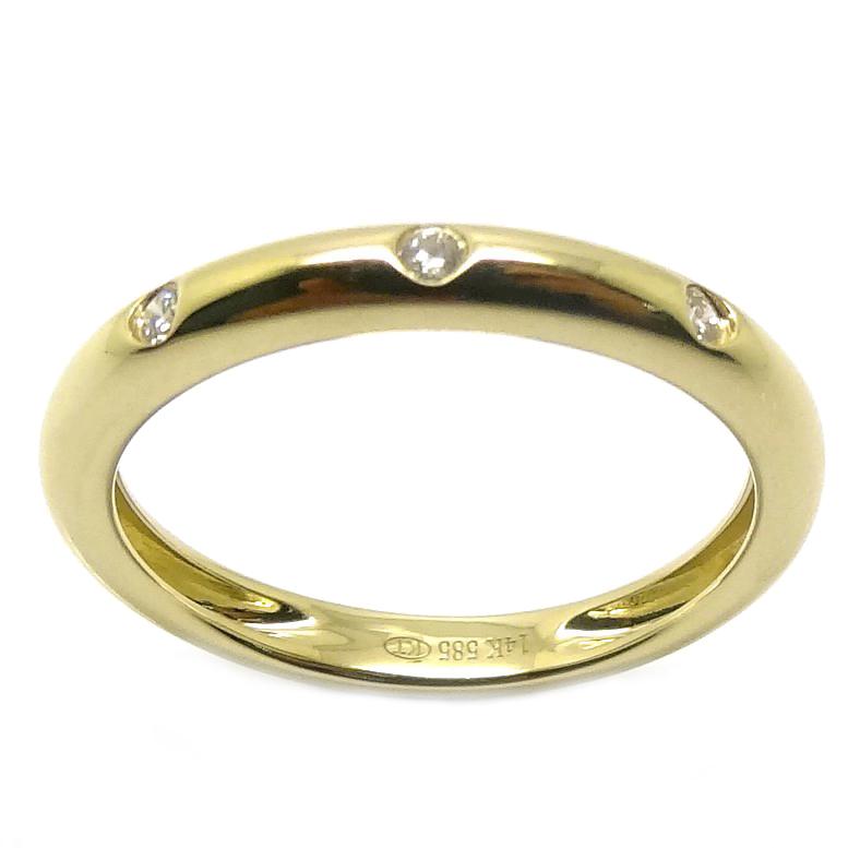 Enamel Diamond Ring CR194
