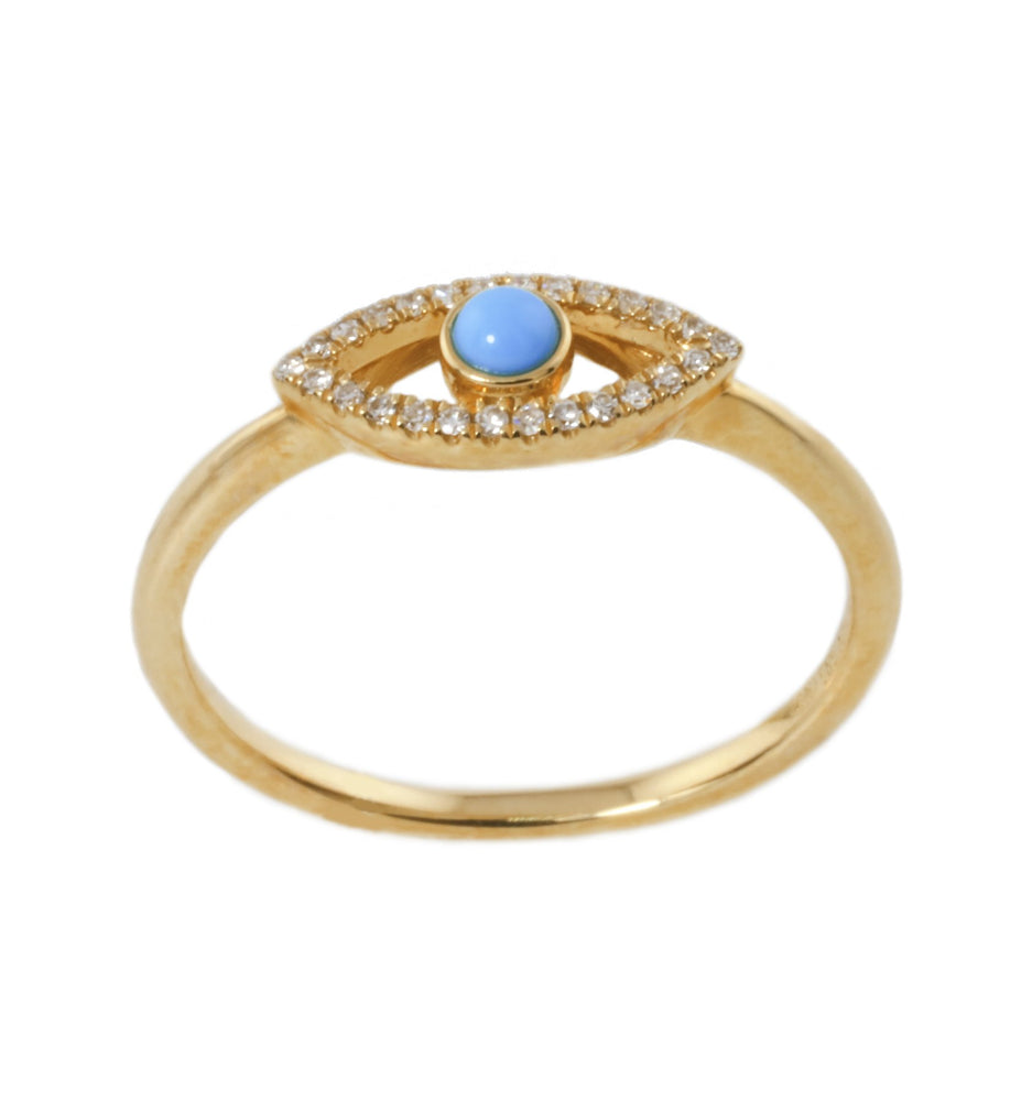Gemstone & Diamond Ring CR1