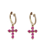 Ruby Croww Earrings E13901