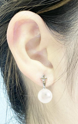 10mm Pearl Earring E26936 - Cometai