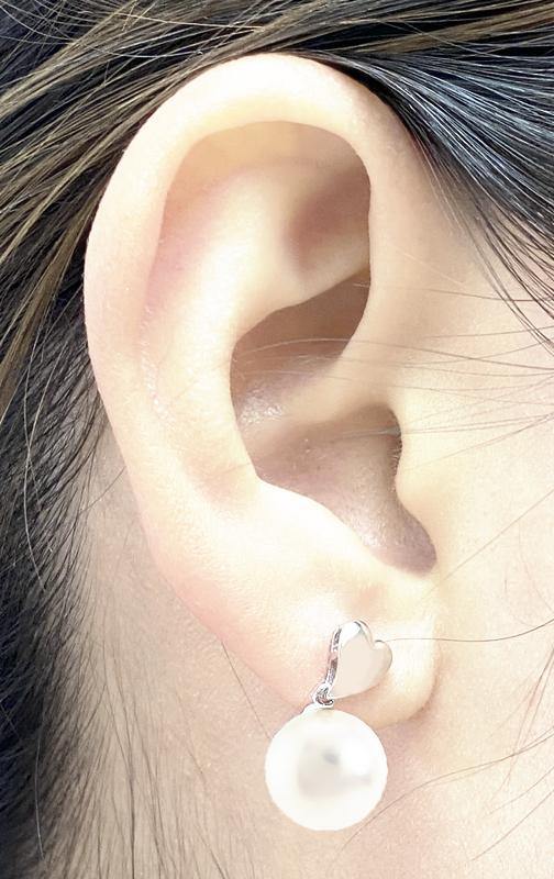 10mm Pearl Earring E26937 - Cometai