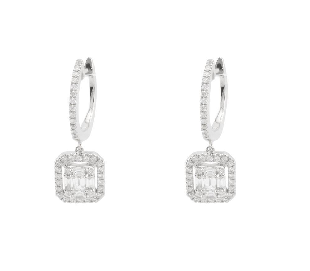 Diamond Earrings E39055