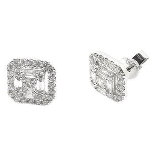 Diamond Earrings E39343 - Cometai