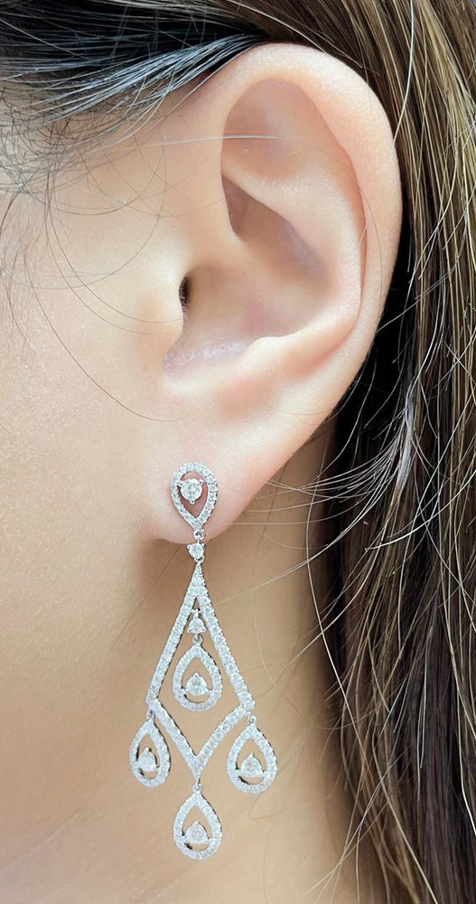 Diamond Earrings E39454