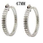 White Topaz Earrings E40509