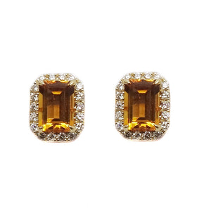 
                
                    Load image into Gallery viewer, Citrine Earrings E41424
                
            