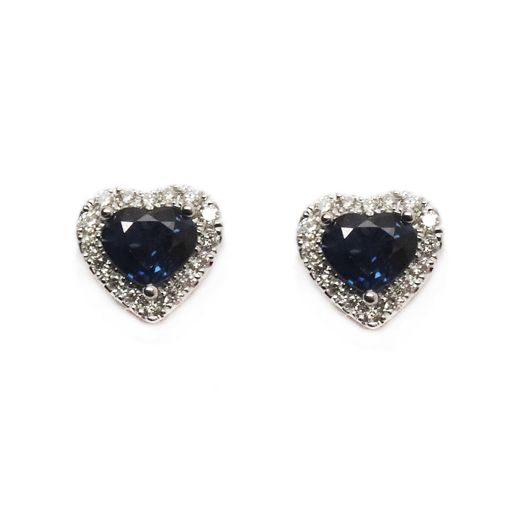 Sapphire Earrings E41425