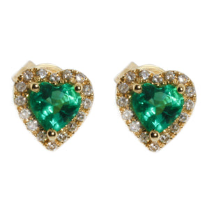 
                
                    Load image into Gallery viewer, Emerald Earrings E41425
                
            