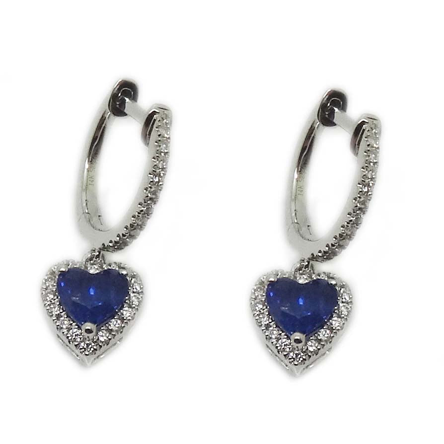Sapphire Earrings E41629