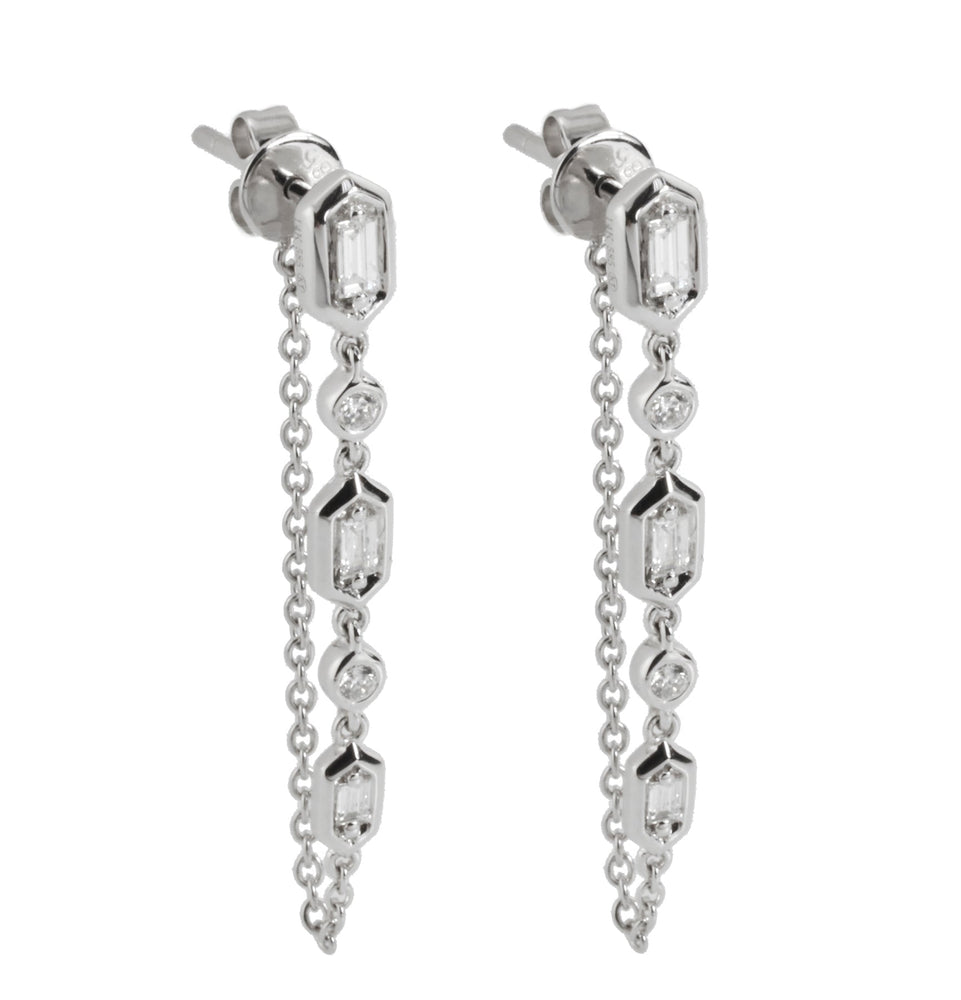 
                
                    Load image into Gallery viewer, Diamond Earrings E41691
                
            