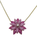 Gemstone & Diamond Necklace NL12783