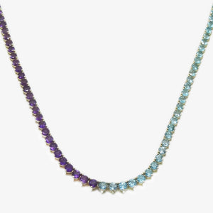 Gemstone Necklace NL13786Y4AMBQ16