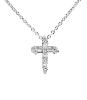 
                
                    Load image into Gallery viewer, Diamond Cross Necklace NL14565
                
            