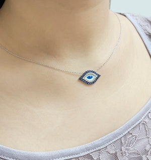 
                
                    Load image into Gallery viewer, Evil Eye Necklace NL24025
                
            